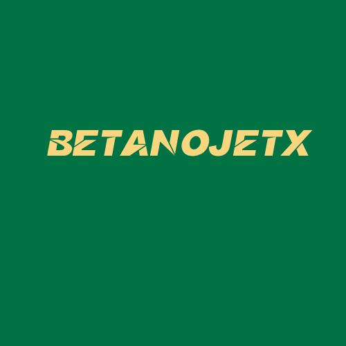 Logo da BETANOJETX