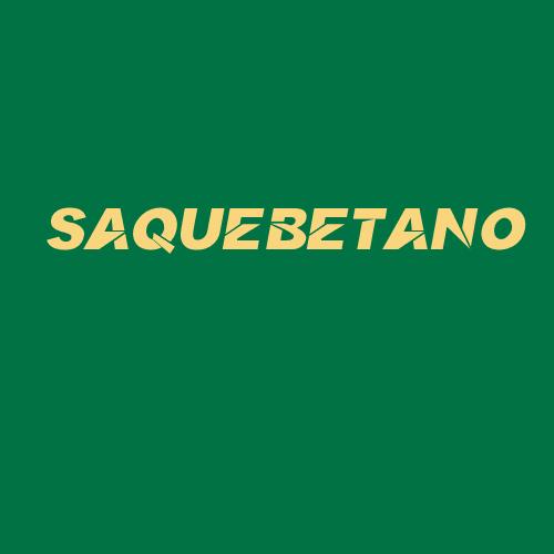 Logo da SAQUEBETANO